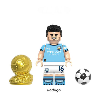 PREVENTE MINIFIGURE FOOTBALL UNIVERS: RODRIGO custom Disponibilité fin  juin 2026
