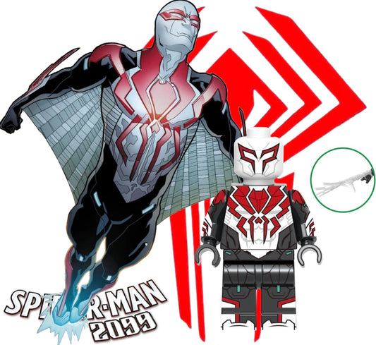 PREVENTE MINIFIGURE MARVEL UNIVERSE (SPIDERMAN): SPIDER-MAN 2099 Custom Disponibilité juillet 2026