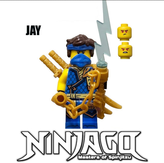 ⭐️ ⭐️ ⭐️MINIFIGURE NINJAGO UNIVERS: JAY ⭐️ ⭐️ ⭐️ CUSTOM