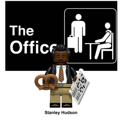 MINIFIGURE THE OFFICE UNIVERS: STANLEY HUDSON Custom