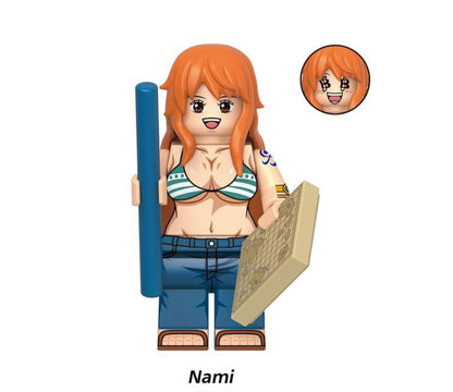 PREVENTE ♥️♥️MINIFIGURE ONE PEACE: NAMI ♥️♥️custom disponibilité fin Octobre 2024