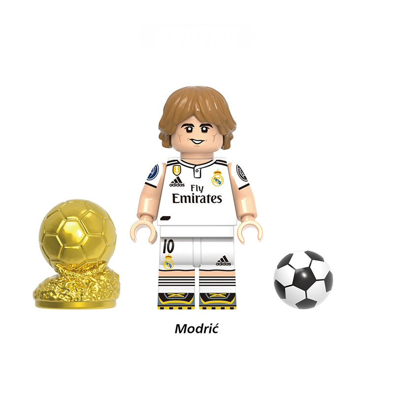 PREVENTE MINIFIGURE FOOTBALL UNIVERS: MODRIC custom Disponibilité fin  juin 2026
