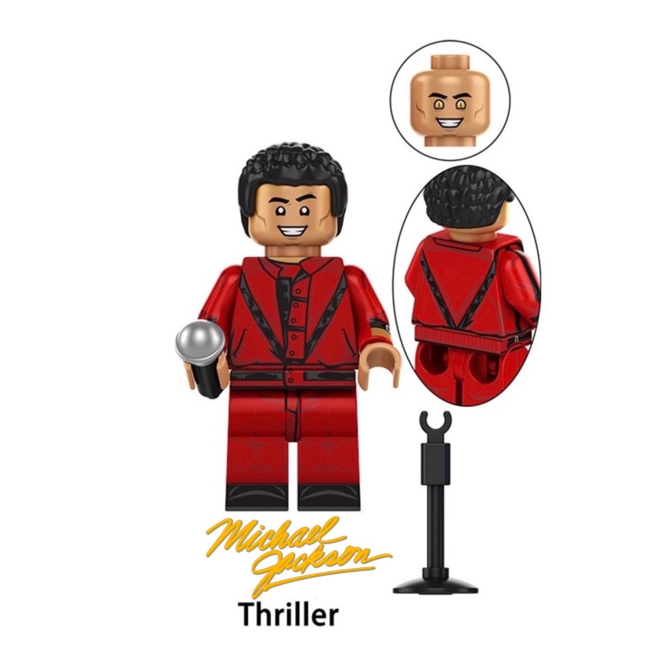 PREVENTE MINIFIGURE MUSIQUE UNIVERS : MICKAEL JACKSON THRILLER custom Disponibilité juin 2026