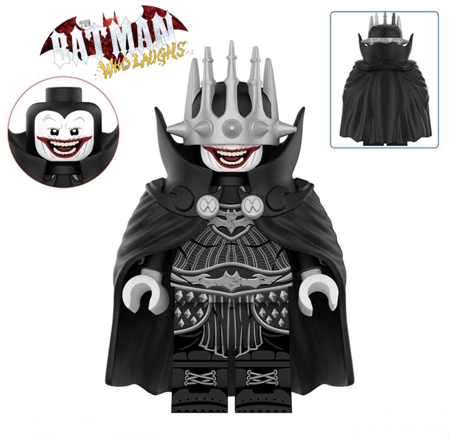 PREVENTE♥️♥️MINIFIGURE DC UNIVERS: ♥️♥️♥️THE BATMAN WHO LAUGHS (version black) custom Disponibilité Minifigures fin janvier 2026