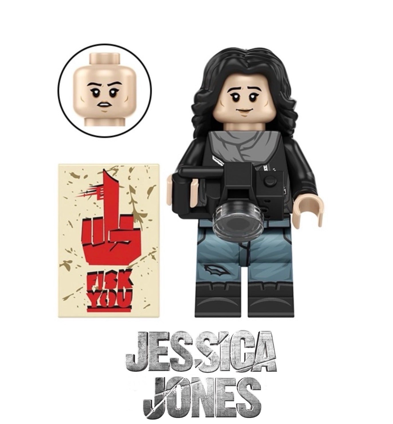 ⭐️⭐️MINIFIGURE MARVEL UNIVERS: JESSICA JONES ⭐️⭐️custom