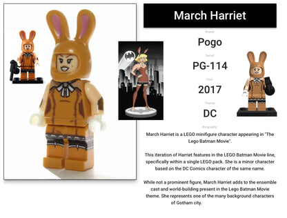 MINIFIGURE VINTAGE DC UNIVERS : MARCH HARRIET (2017)custom