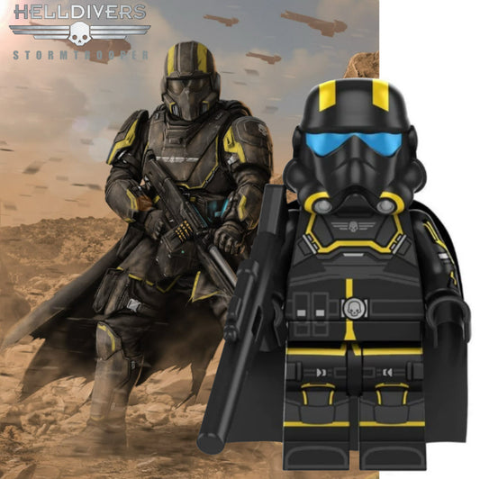 PREVENTE♥️♥️♥️MINIFIGURE STAR WARS UNIVERS: STORMTROOPER HELLDRIVER VERSION A ♥️♥️♥️ custom Disponibilité fin septembre 2025