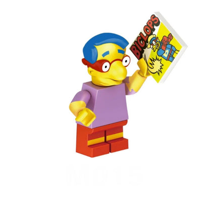 MINIFIGURE THE SIMPSON UNIVERS : MILHOUSE VAN HOUTEN custom