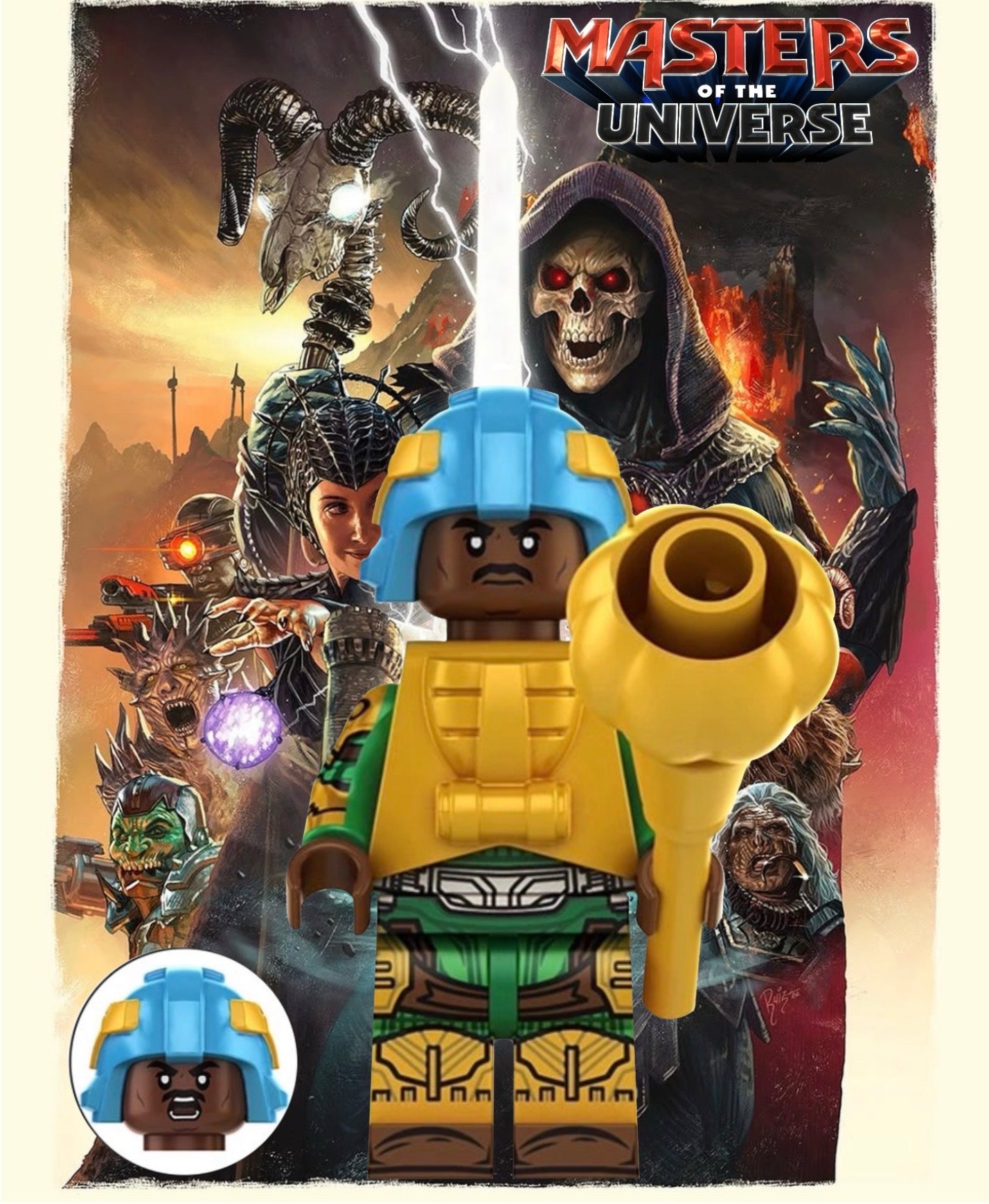 PREVENTE MINIFIGURE MASTERS OF THE UNIVERSE: MAN AT ARMS Custom Disponibilité juillet 2026