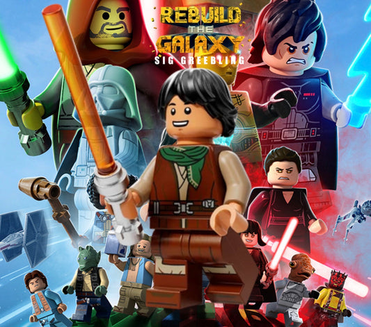 PREVENTE⭐️⭐️⭐️MINIFIGURE STAR WARS UNIVERS: SIG GREEBLING ⭐️⭐️⭐️Custom Disponibilité fin juillet 2026