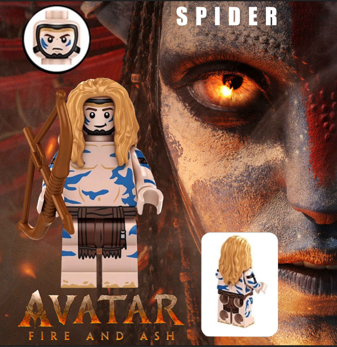 MINIFIGURE AVATAR UNIVERS: JAVIER ’SPIDER’ SOCORRO Custom