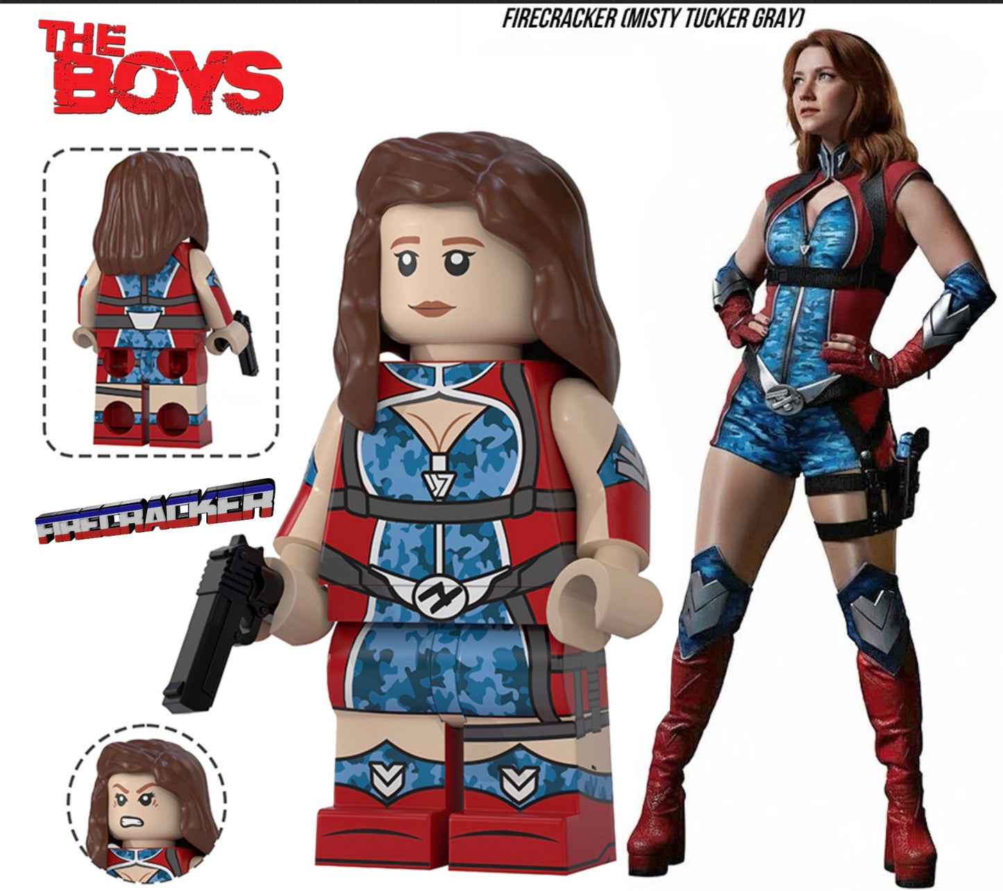 PREVENTE MINIFIGURE THE BOYS UNIVERS: FIRECRACKER custom Disponibilité mi-septembre 2026