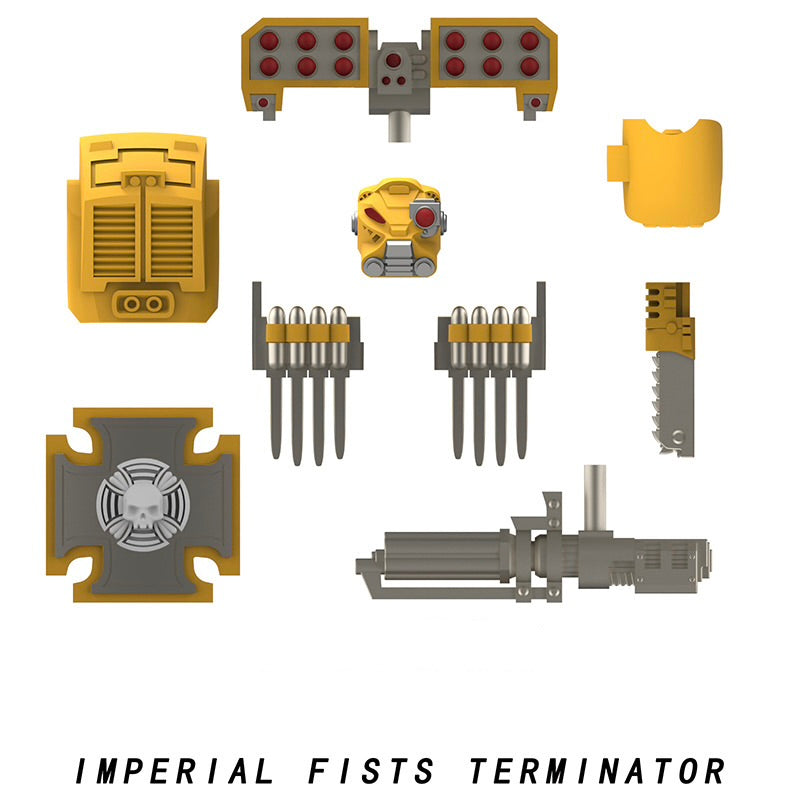⭐️⭐️⭐️MINIFIGURE WARHAMMER 40K UNIVERS: WHITE SCARS TERMINATOR ⭐️⭐️⭐️custom