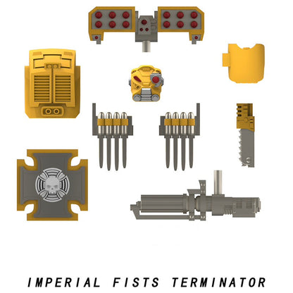 ⭐️⭐️⭐️MINIFIGURE WARHAMMER 40K UNIVERS: WHITE SCARS TERMINATOR ⭐️⭐️⭐️custom