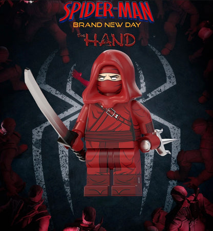 PREVENTE MINIFIGURE MARVEL UNIVERS (SPIDERMAN):THE HAND Custom Disponibilité mi-septembre 2026