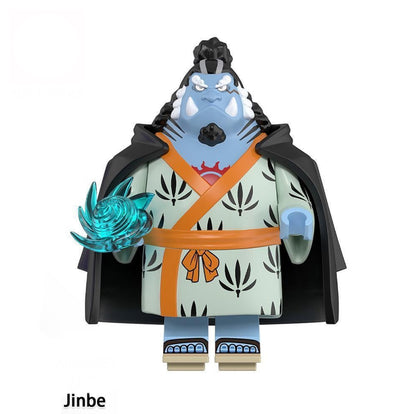 PREVENTE♥️♥️BIG MINIFIGURE ONE PEACE UNIVERS: JINBE ♥️♥️custom Disponibilité février 2025