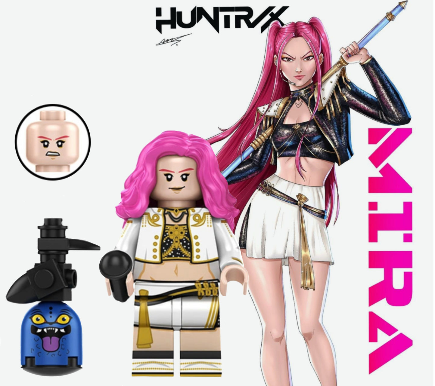 PREVENTE MINIFIGURE K-POP DÉMON HUNTER UNIVERS : MIRA custom Disponibilité fin Novembre 2025