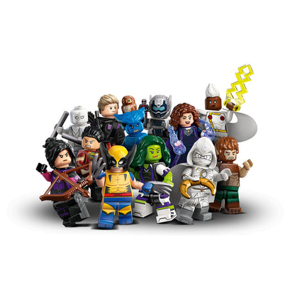 MINIFIGURE MARVEL SÉRIES 2: Mr Knight "Socle+Fascicule inclus "