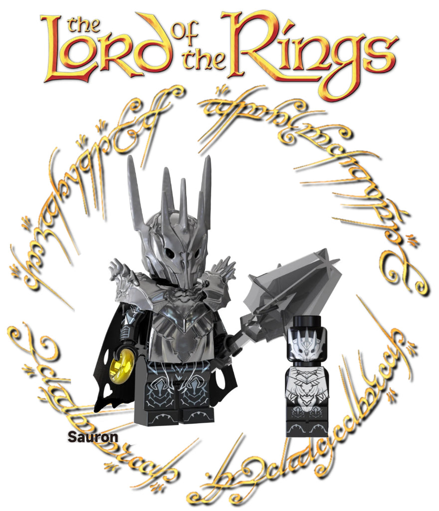 MINIFIGURE LORD OF THE RING UNIVERS LOTR SAURON