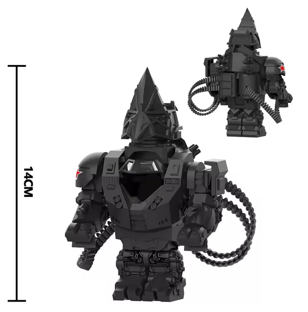 PREVENTE ♥️♥️♥️TOP ZEDBRICK 2025 ♥️♥️♥️BIG MINIFIGURE MARVEL UNIVERS: RHINO ♥️♥️♥️custom Disponibilité fin mai 2025