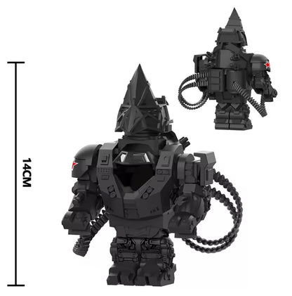 PREVENTE ♥️♥️♥️TOP ZEDBRICK 2025 ♥️♥️♥️BIG MINIFIGURE MARVEL UNIVERS: RHINO ♥️♥️♥️custom Disponibilité fin mai 2025