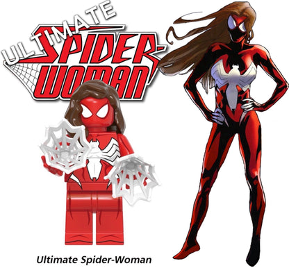 MINIFIGURE MARVEL UNIVERSE (SPIDERMAN): ULTIMATE SPIDER-WOMAN Custom
