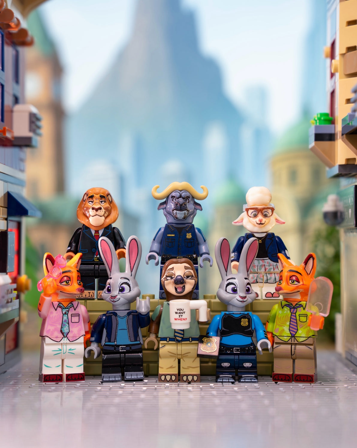 ⭐️ ⭐️ DISNEY MINIFIGURE ZOOTOPIA UNIVERS: NICK ⭐️ ⭐️ custom