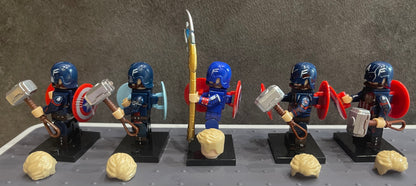 MINIFIGURE MARVEL UNIVERS: CAPTAIN AMERICA custom