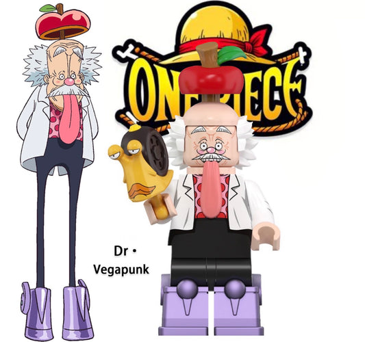 ⭐️⭐️⭐️MINIFIGURE ONE PEACE UNIVERS: D.VEGAPUNK ⭐️⭐️⭐️custom
