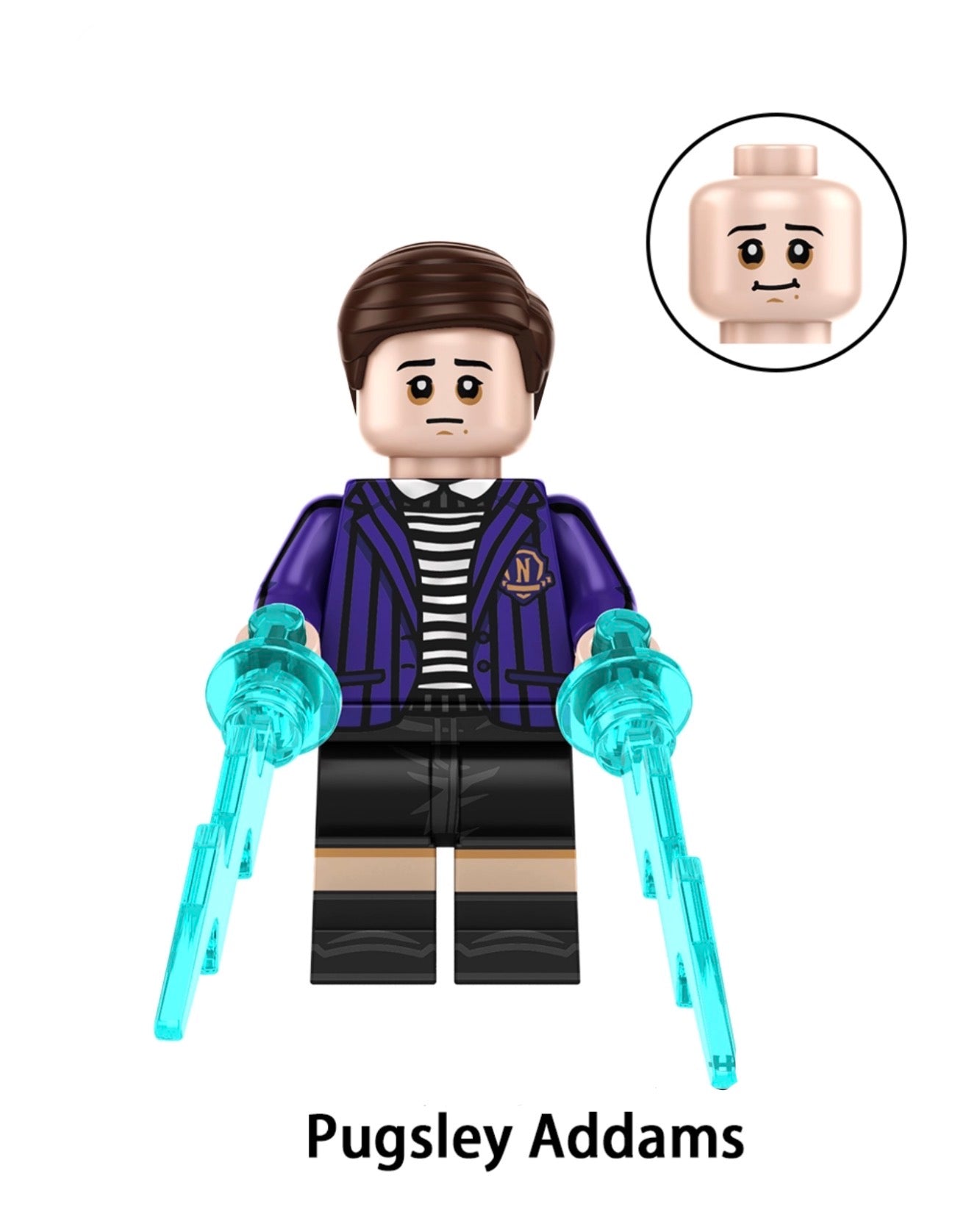 MINIFIGURE WEDNESDAY UNIVERS: PUGSLEY ADDAMS Custom