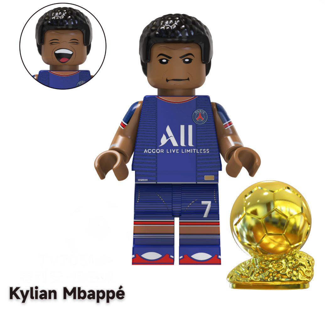 MINIFIGURE FOOTBALL UNIVERS ⚽️: KYLIAN MBAPPÉ custom