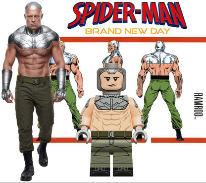 PREVENTE⭐️⭐️MINIFIGURE MARVEL UNIVERS: RAMROD ⭐️⭐️Custom Disponibilité novembre 2026