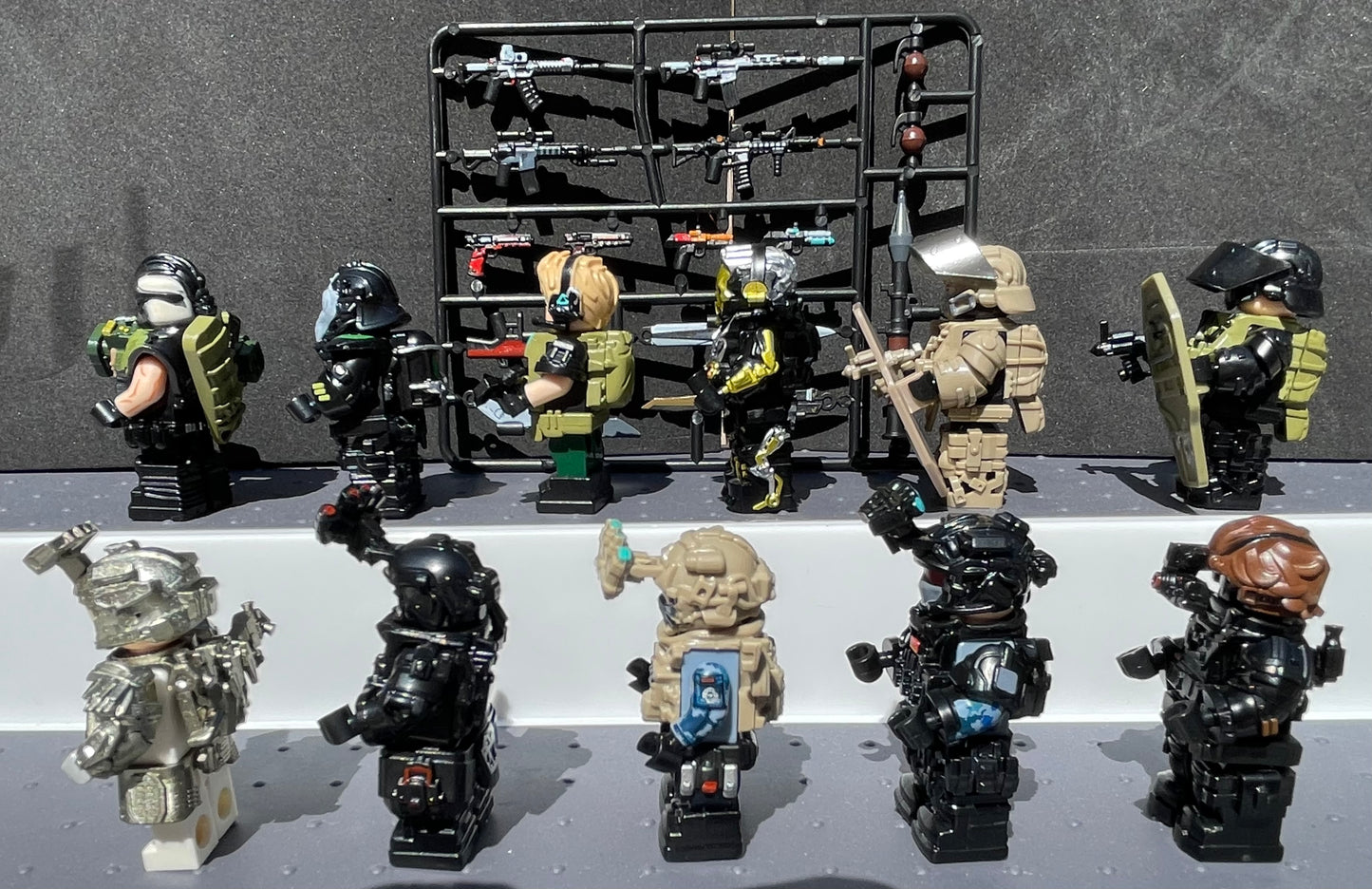 ♥️♥️MINIFIGURE VIDEO GAMES DELTA FORCE UNIVERS: CORRUPTED GOLDEN ROSE ♥️♥️custom
