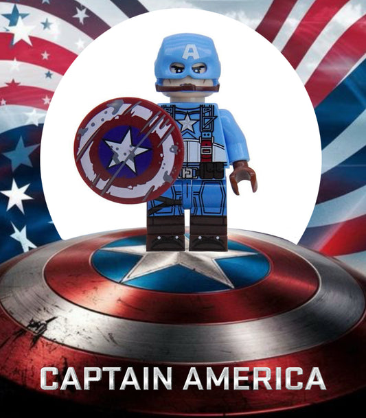MINIFIGURE MARVEL UNIVERS: CAPTAIN AMERICA custom