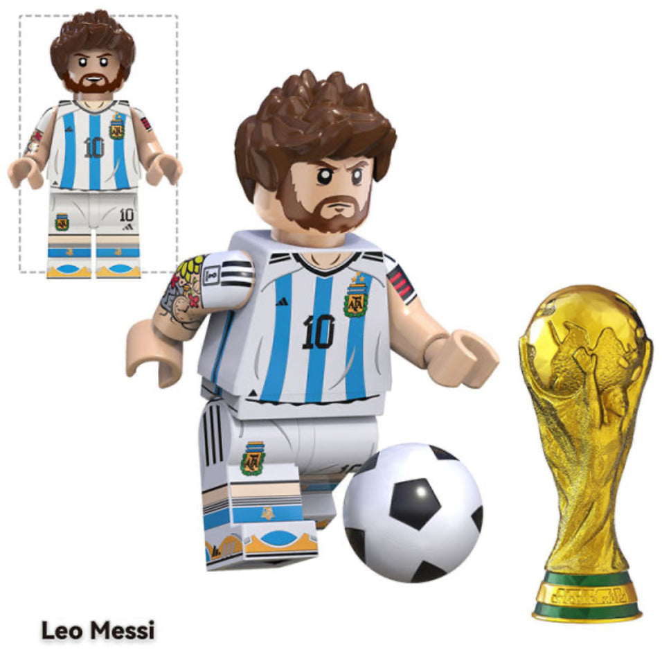 MINIFIGURE FOOTBALL UNIVERS ⚽️: LÉO MESSI custom