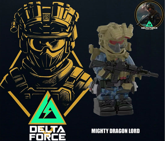 ♥️♥️MINIFIGURE VIDEO GAMES DELTA FORCE UNIVERS: MIGHTY DRAGON LORD ♥️♥️custom