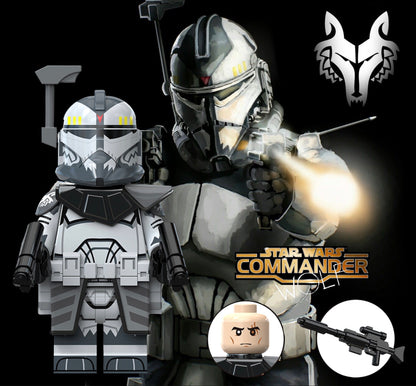 PREVENTE MINIFIGURE STAR WARS UNIVERS: 104th WOLFPACK CLONE TROOPER Custom Disponibilité mi-juin 2026