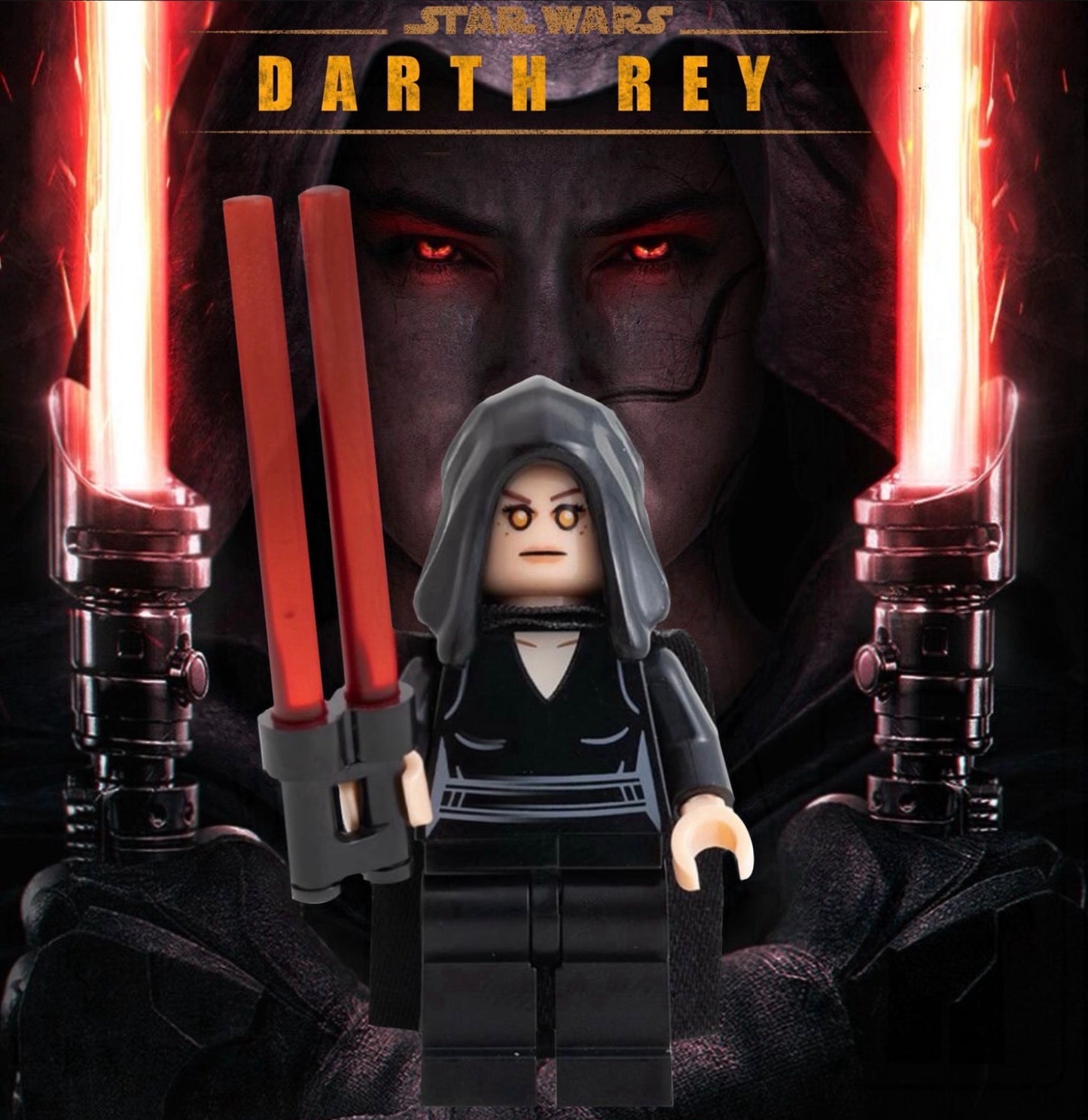MINIFIGURE STAR WARS UNIVERS: DARTH REY Custom