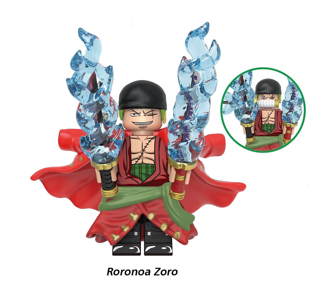 PREVENTE♥️♥️MINIFIGURE ONE PEACE: RORONOA ZORO ♥️♥️custom Disponibilité fin Décembre 2024