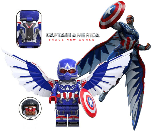 PREVENTE MINIFIGURE MARVEL UNIVERS: NEW CAPTAIN AMERICA custom Disponibilité fin octobre 2025