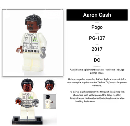 MINIFIGURE VINTAGE DC UNIVERS : AARON CASH (2017)custom