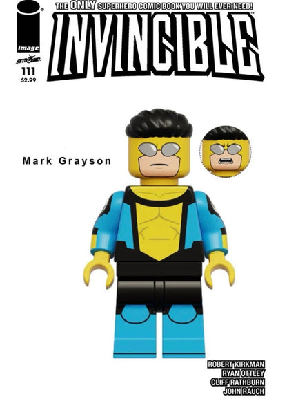 PREVENTE MINIFIGURE INVINCIBLE UNIVERS : MARK GRAYSON custom Disponibilité fin juillet 2026