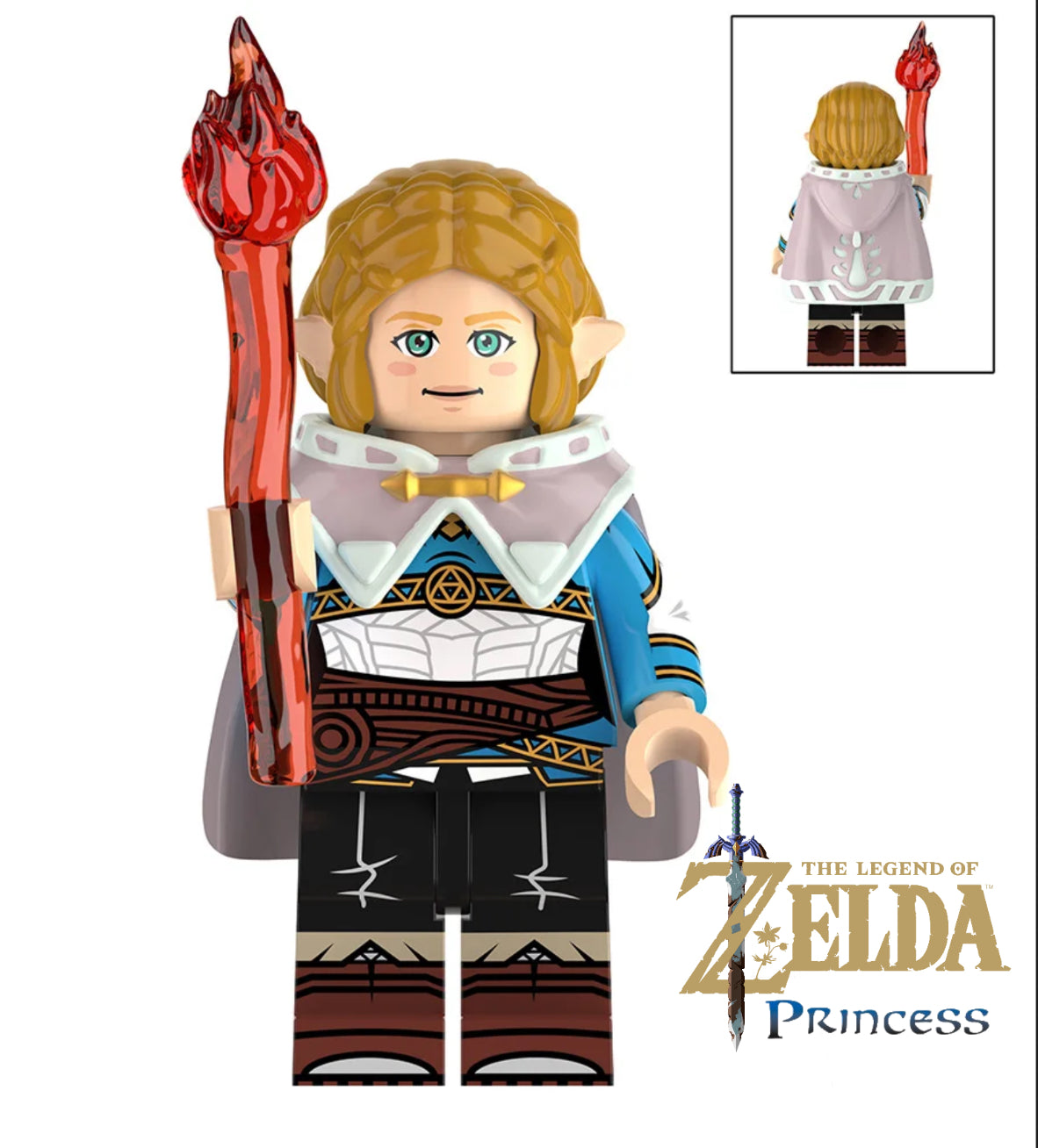 PREVENTE MINIFIGURE LEGEND OF ZELDA: PRINCESSE ZELDA CUSTOM Disponibilité fin janvier 2026