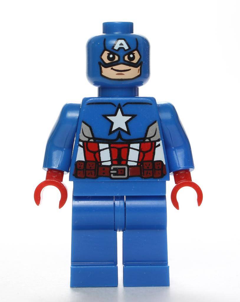 INTROUVABLE MINIFIGURE MARVEL UNIVERS DE 2014: CAPTAIN AMERICA custom ⚠️Derniers articles en stock⚠️