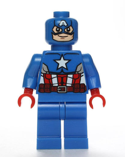 INTROUVABLE MINIFIGURE MARVEL UNIVERS DE 2014: CAPTAIN AMERICA custom ⚠️Derniers articles en stock⚠️