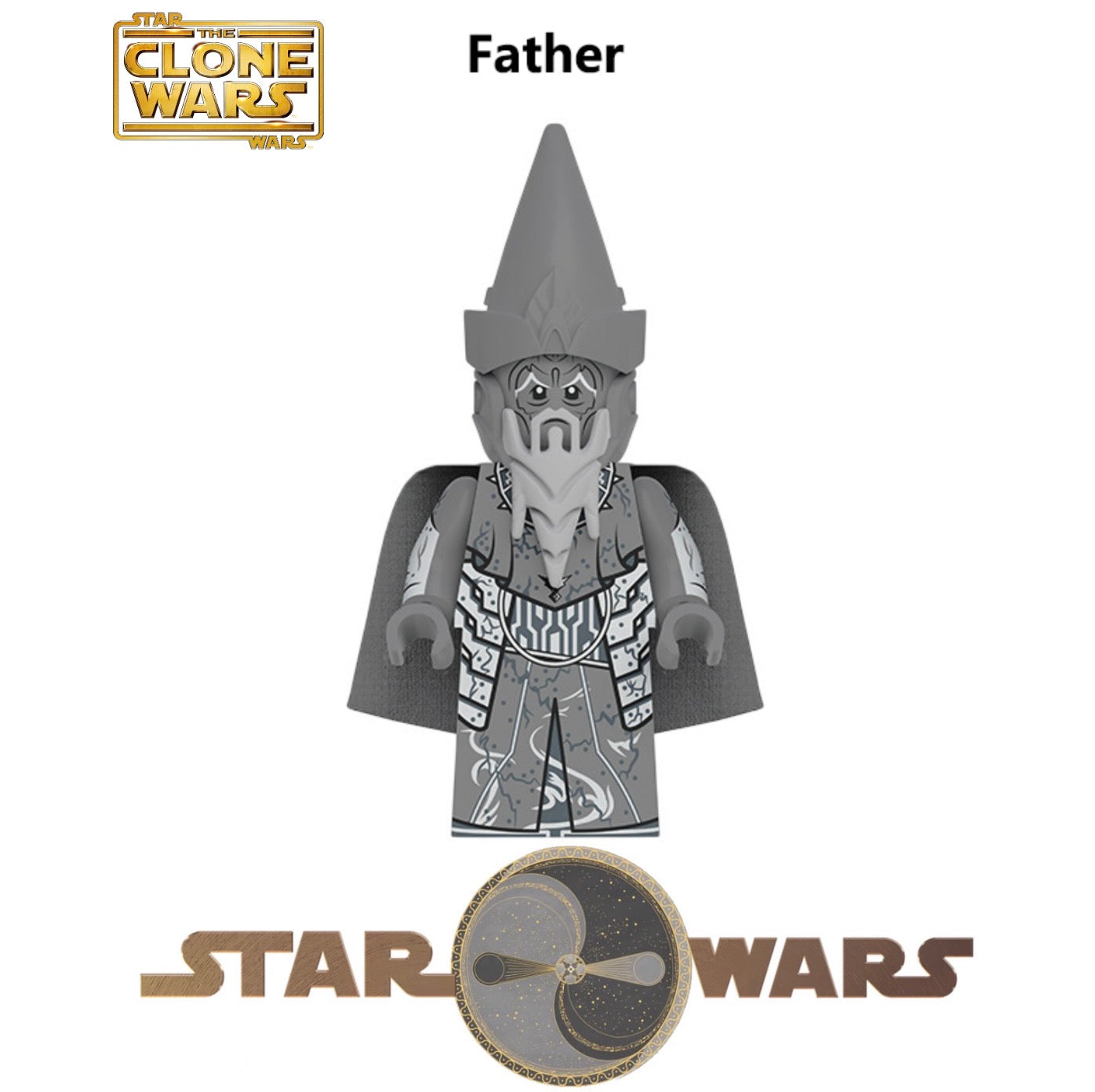 PREVENTE⭐️⭐️⭐️MINIFIGURE STAR WARS UNIVERS: FATHER ⭐️⭐️⭐️Custom Disponibilité fin juillet 2026