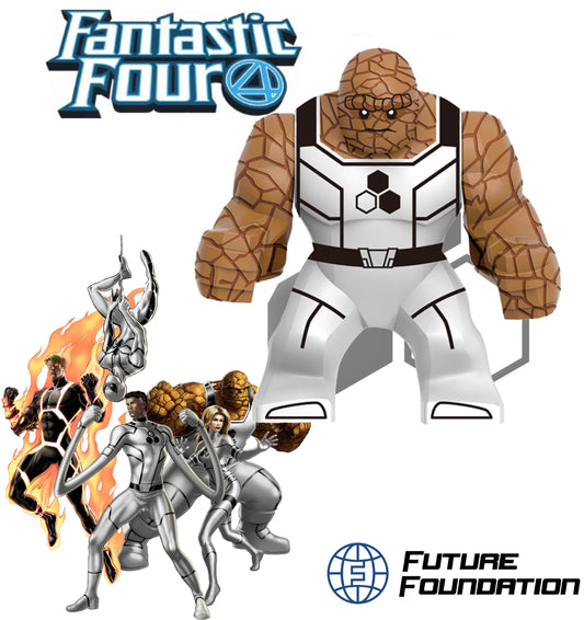 PREVENTE MINIFIGURE MARVEL UNIVERS: THING FUTURE FOUNDATION custom Disponibilité octobre 2025