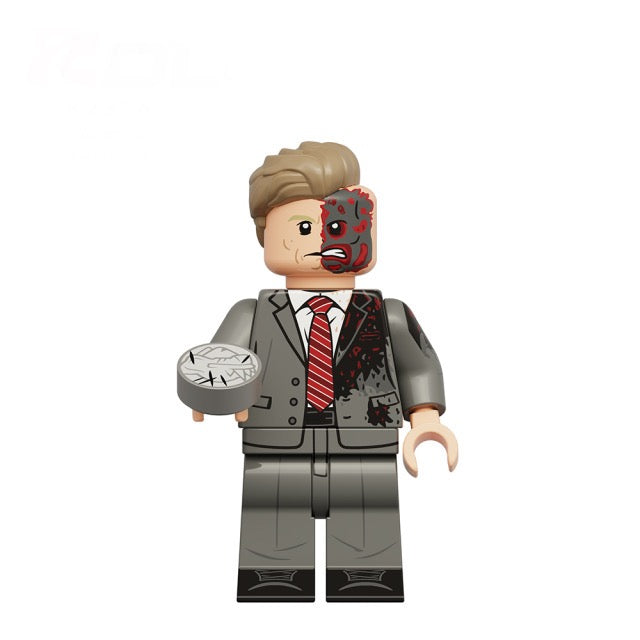 MINIFIGURE DC UNIVERS : TWO-FACE custom