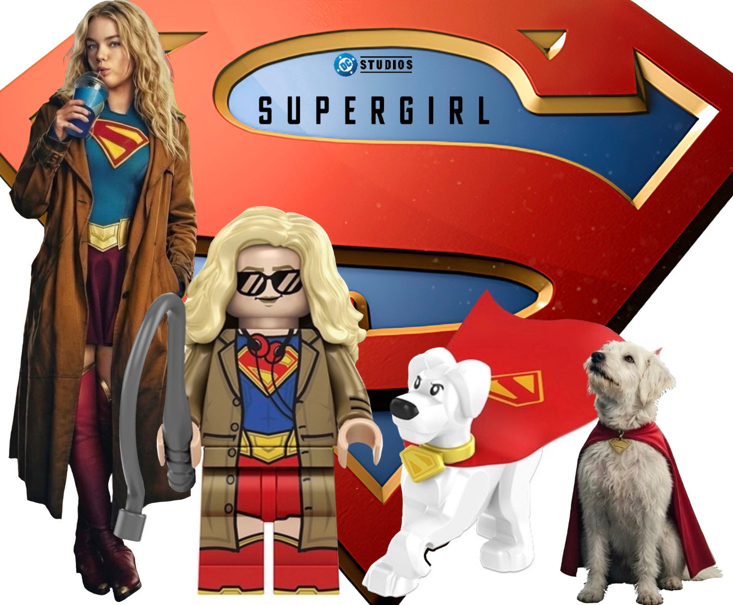 PREVENTE MINIFIGURE DC UNIVERS: SUPERGIRL Custom Disponibilité fin  juillet 2026