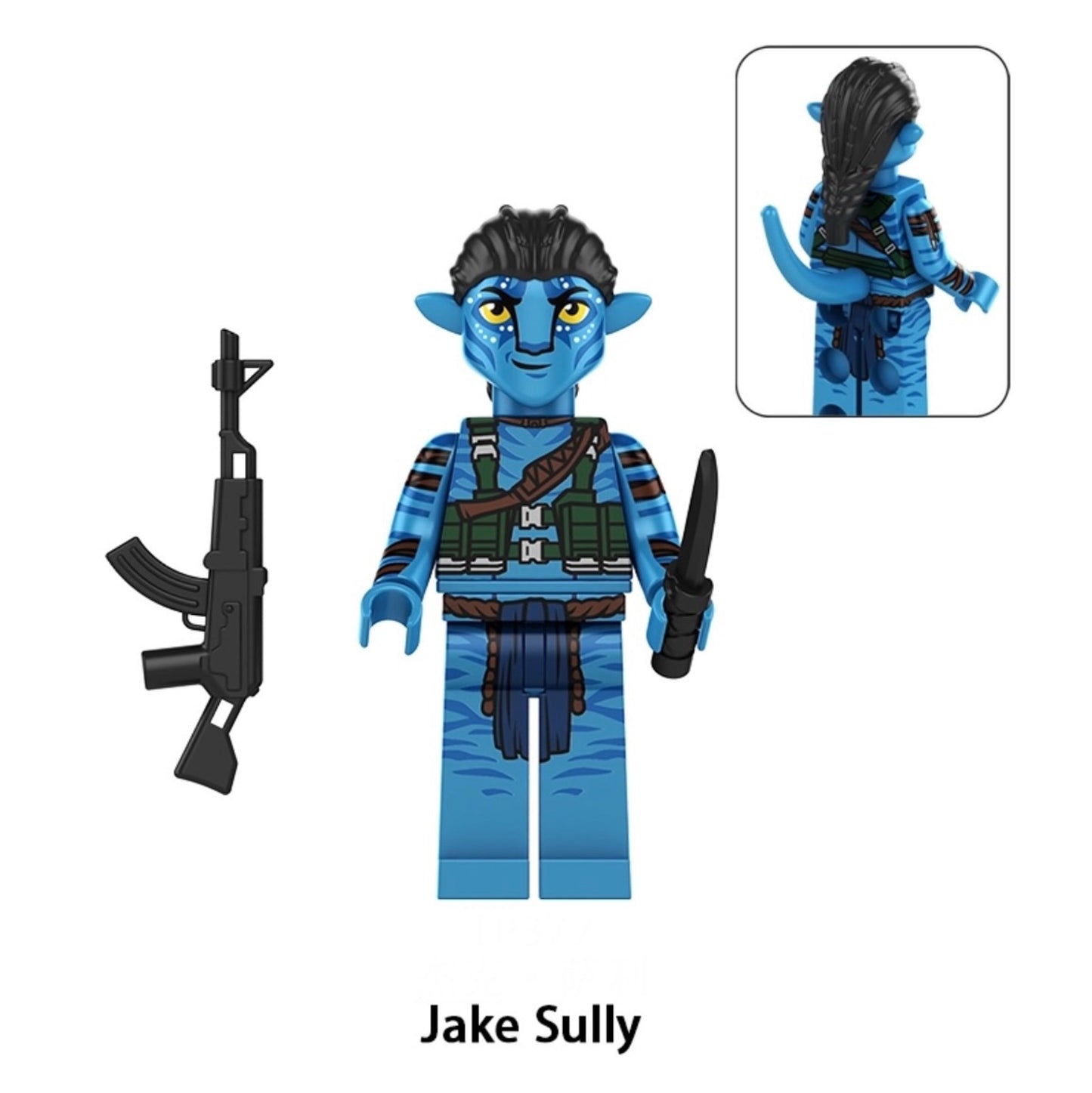MINIFIGURE AVATAR UNIVERS: JAKE SULLY Custom